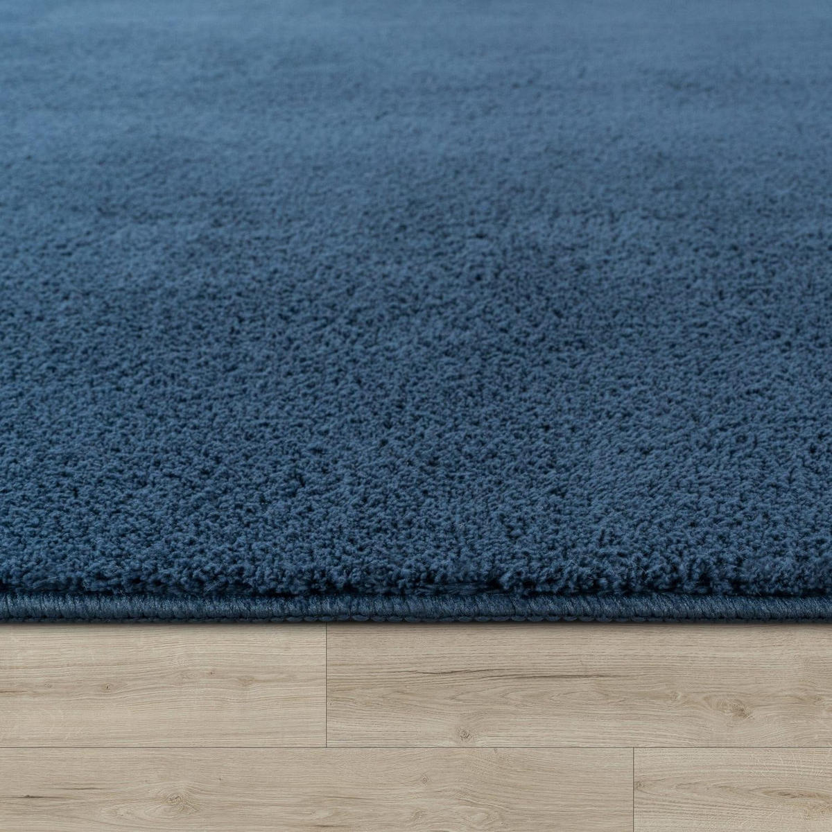 KURZFLORTEPPICH 200/200 cm Cadiz 630 - Blau, Kunststoff (200/200cm) - Paco Home