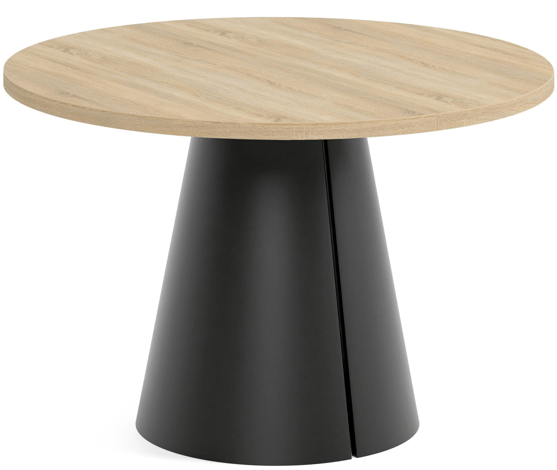 TISCH Schwarz ALMA Ausziehbar 120/196 cm - Eichefarben/Schwarz, Holzwerkstoff (2/120/76cm) - Sepro Meble