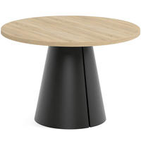 TISCH Schwarz ALMA Ausziehbar 120/196 cm - Eichefarben/Schwarz, Holzwerkstoff (2/120/76cm) - Sepro Meble