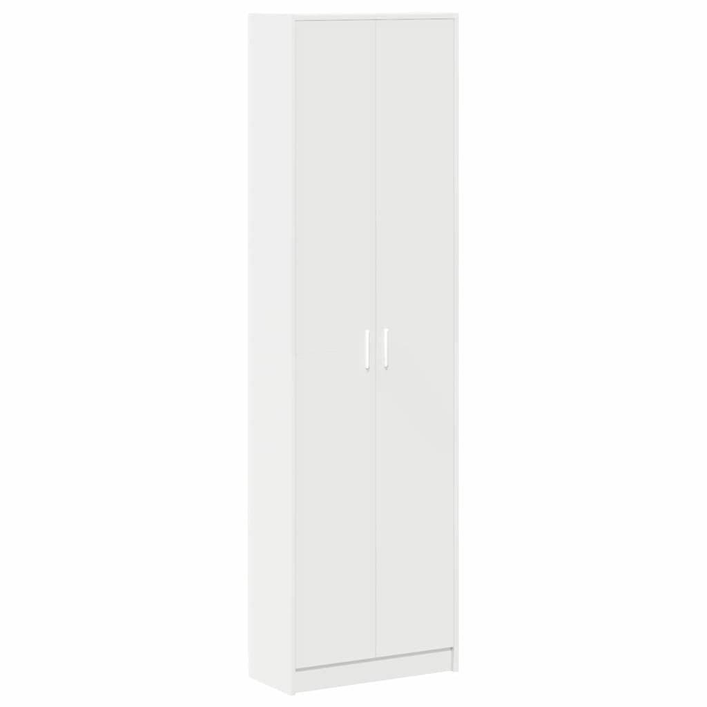 vidaXL Kleiderschrank Weiß 55x189x25 cm