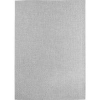 TEPPICH In-/Outdoor Flachgewebe Unifarben Polypropylen Balkon Grau Läufer 80x250 - Grau, Textil (80/250cm) - KADIMA DESIGN
