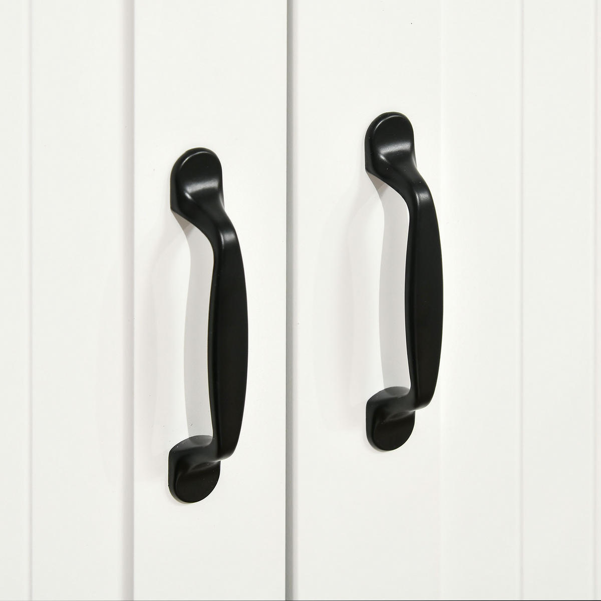 BEISTELLSCHRANK, Spanplatte, Weiß, 105 x 40 x 76 cm - Weiß, Holzwerkstoff (40/76/105cm) - HOMCOM