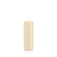 STUMPENKERZEN Bisquit Ø 48 x 150 mm, 24 Stück - Beige, Paraffin (5/15cm) - Wiedemann Kerzen