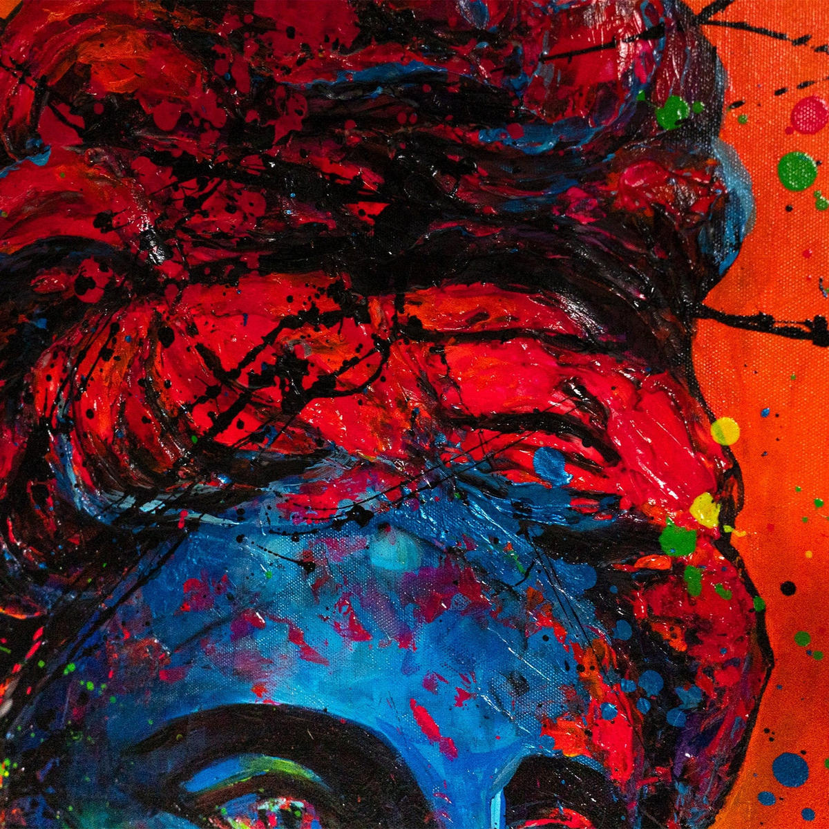 GEMÄLDE Griechischer Vibe Schattenfugenrahmen Gold 140x70 cm - Goldfarben, Holz (140/70cm) - YS-art gallery
