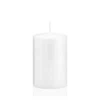STUMPENKERZEN Weiß Ø 98 x 150 mm, 6 Stück - Weiß, Paraffin (10/15cm) - Wiedemann Kerzen