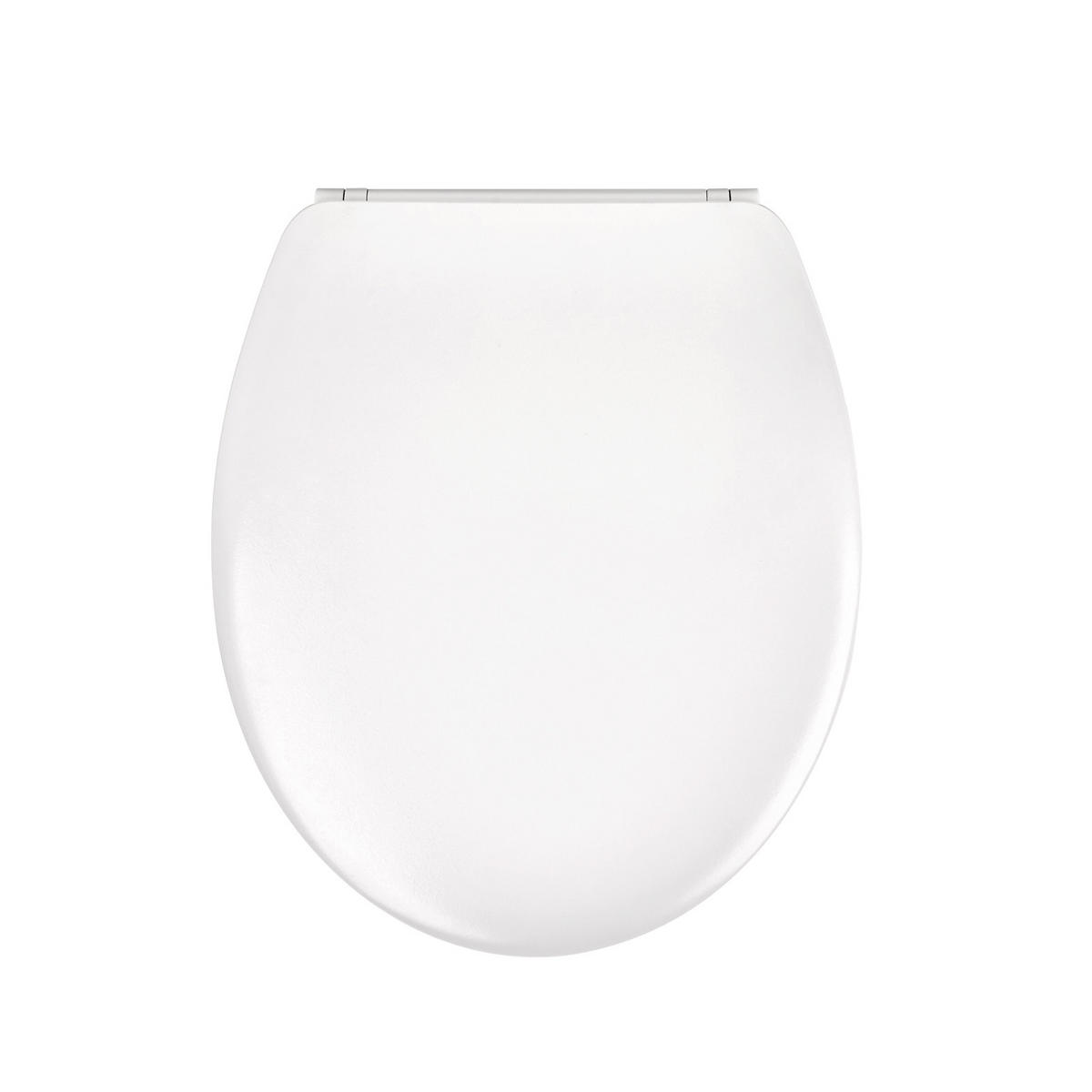 WC-SITZ Weiß 150KG - Weiß, Kunststoff (37.2/5.1/44.2cm) - EMKE