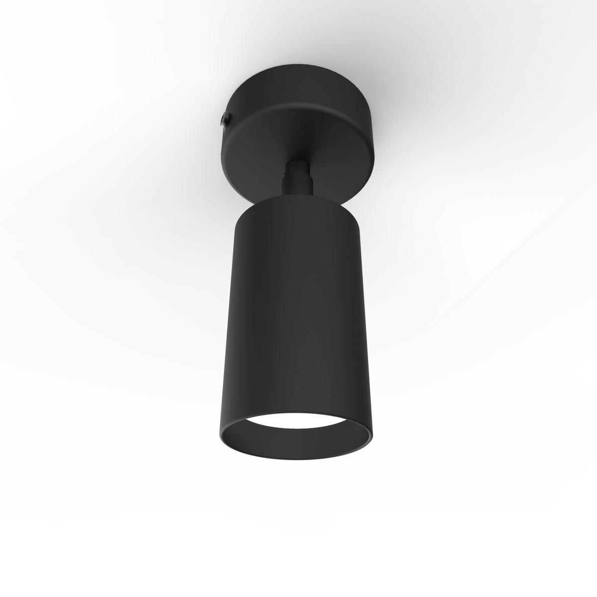 STRAHLER - Schwarz, Metall (6/6/10cm) - Lumicom