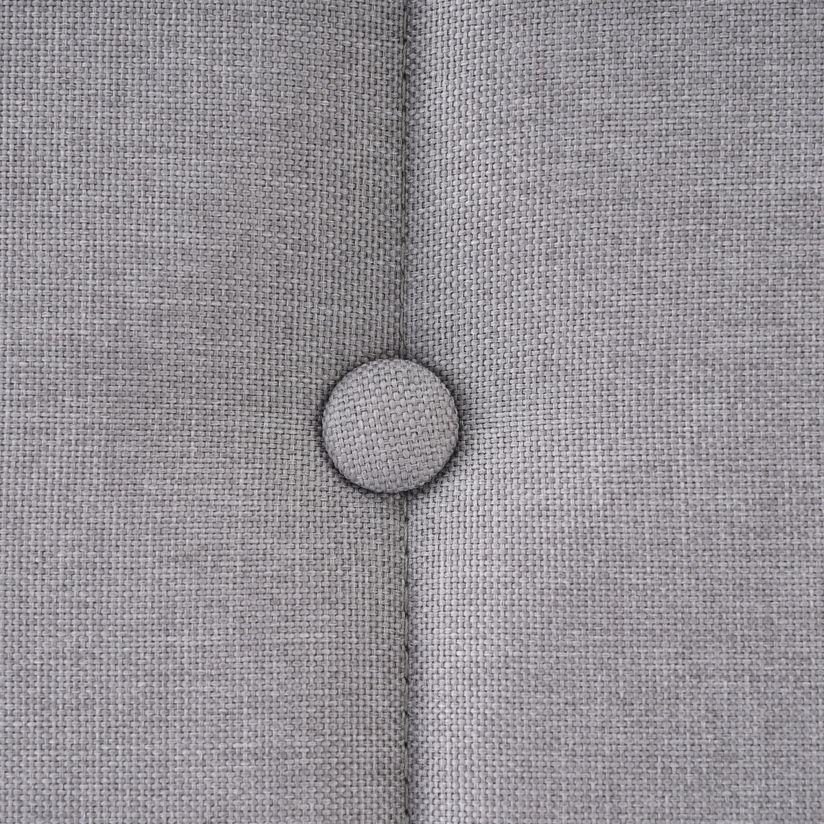 POLSTERBETT aus Leinen 90x200 cm in Grau mit USB & Matratze - Grau, Textil (90/200cm) - Modfu