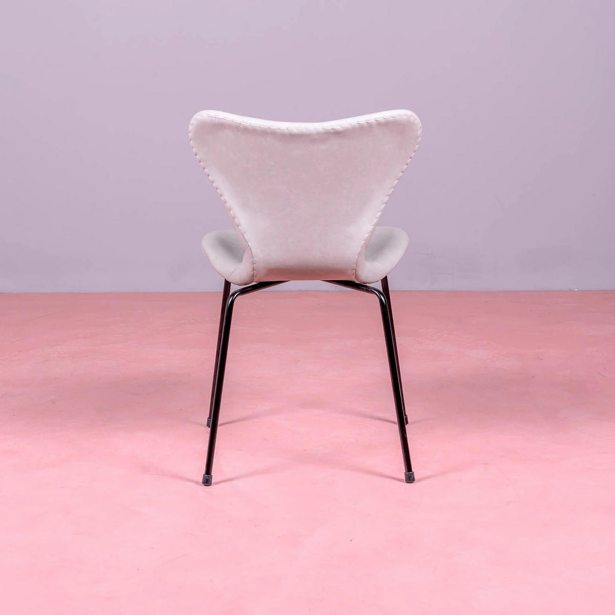STUHL Kunstleder Grau - Grau, Textil (49/79/48cm) - Nest Dream
