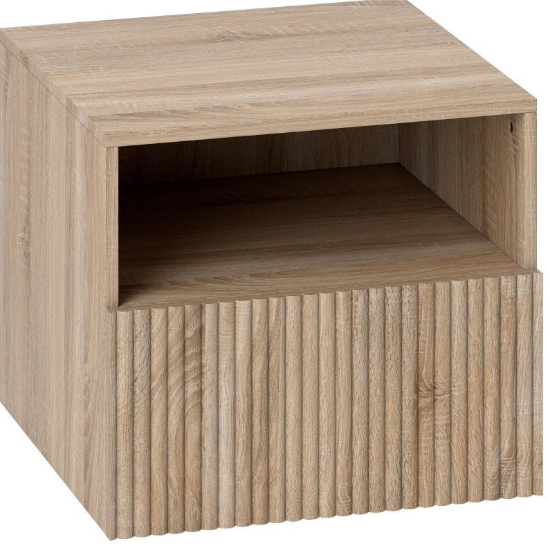 Okwish Nachttisch Natur 40x35x39.5 cm