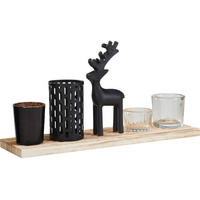 TEELICHTHALTER 6er-Set Weihnachten - Multicolor, Holz (37/22.5cm) - Home Styling Collection