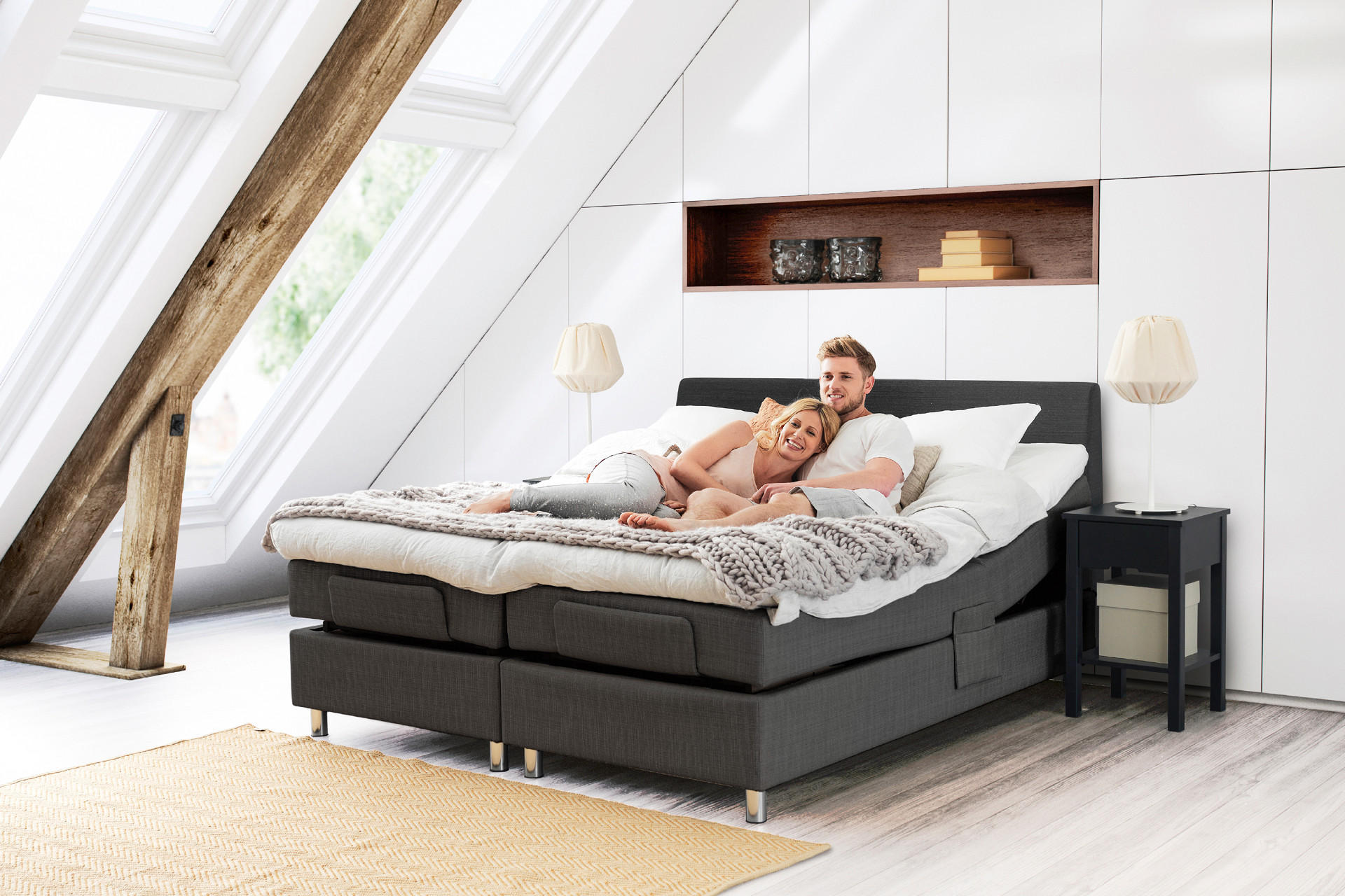 Vad kan man göra åt glipan mellan madrasser i dubbelsängen?