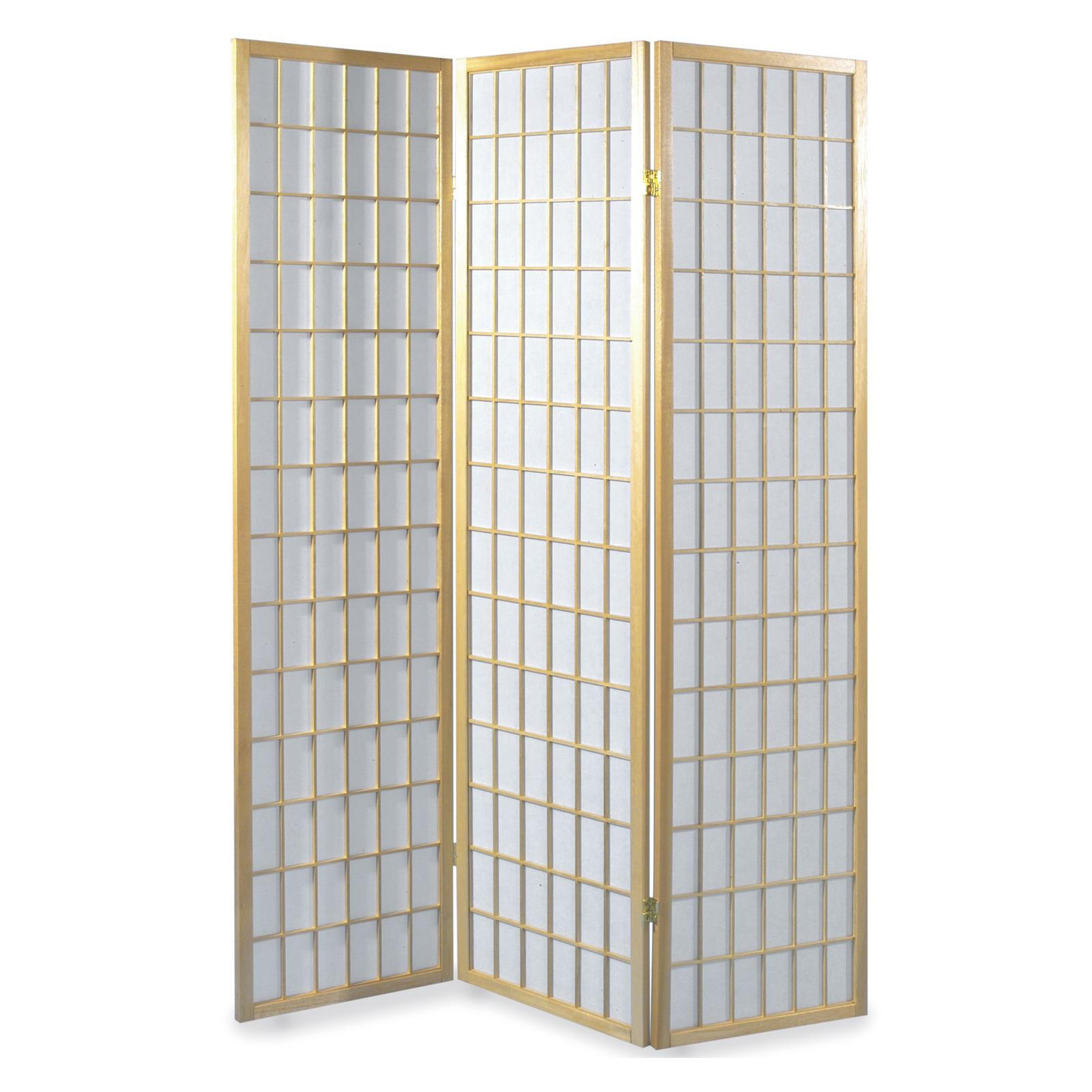 PARAVENT PARA - Naturfarben, Naturmaterialen/Holz (130/179/2cm) - IDIMEX