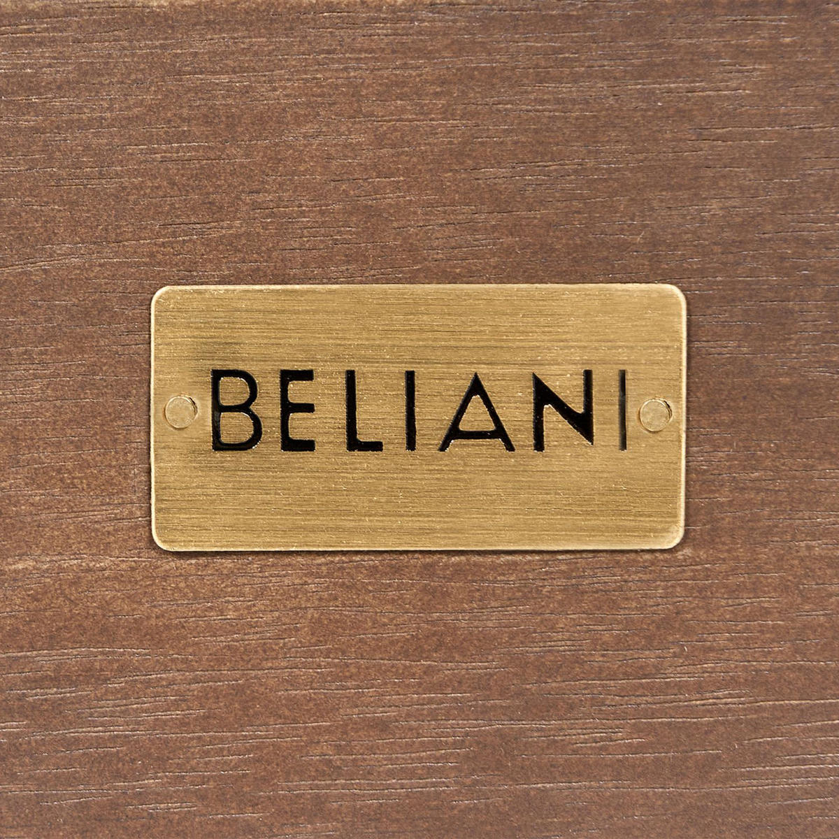 GARTEN BEISTELLTISCH zertifiziertes Akazienholz dunkelbraun 90/75 cm Timor - Dunkelbraun, Holz (90/75/35cm) - Beliani