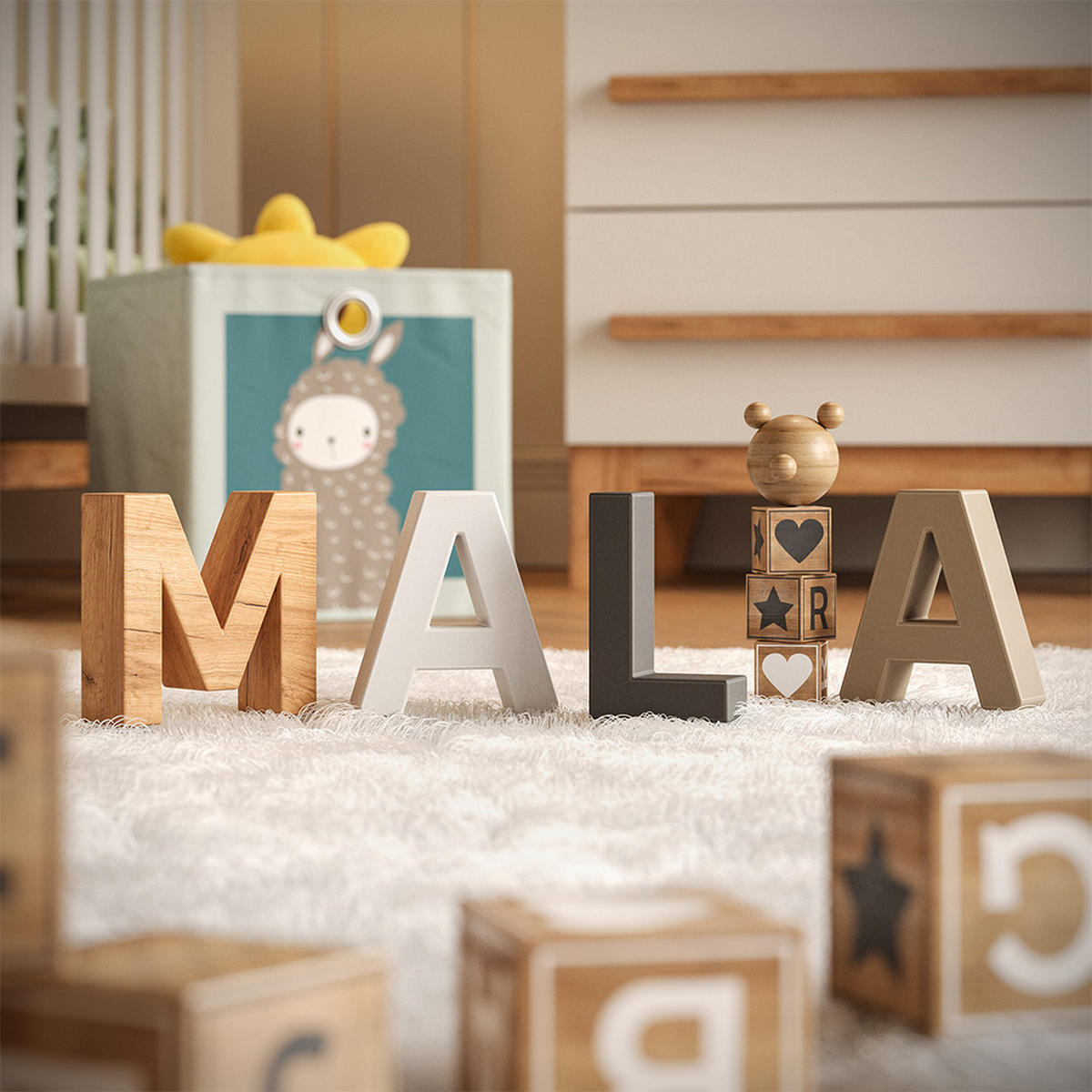 KINDERKLEIDERSCHRANK Malia Grau/Artisan 70 x 186.8 cm - Grau, Holzwerkstoff (70/186.8/53.4cm) - VitaliSpa