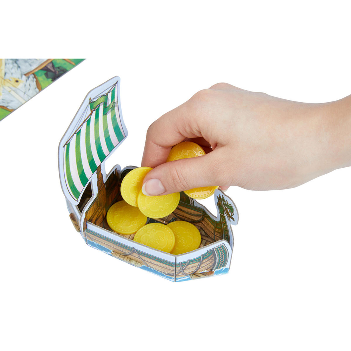 BRETTSPIEL Tal der Wikinger - Multicolor, Naturmaterialien (22/31cm)