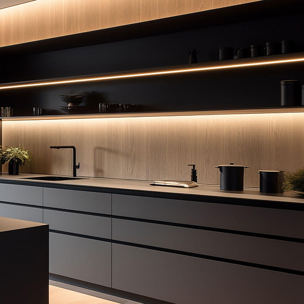 LED UNTERBAULEUCHTE JON Weiß Kunststoff - Weiß, Kunststoff (63.2/6.7/2.2cm) - Globo Lighting