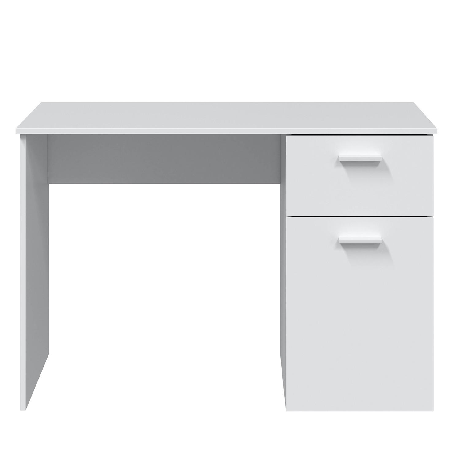 SCHREIBTISCH 108/50/73 Huelva weiß - Weiß, Holzwerkstoff (50/108/73cm) - VS Venta-stock