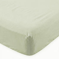 SPANNBETTLAKEN Basic Lehmbeige 200x200x32 cm (Bett 200) - Beige, Textil (200/200cm) - Happy Friday