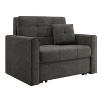 SCHLAFSOFA Viva Lux I - Dunkelgrau, Holz/Textil (103/85/98cm) - MIRJAN24