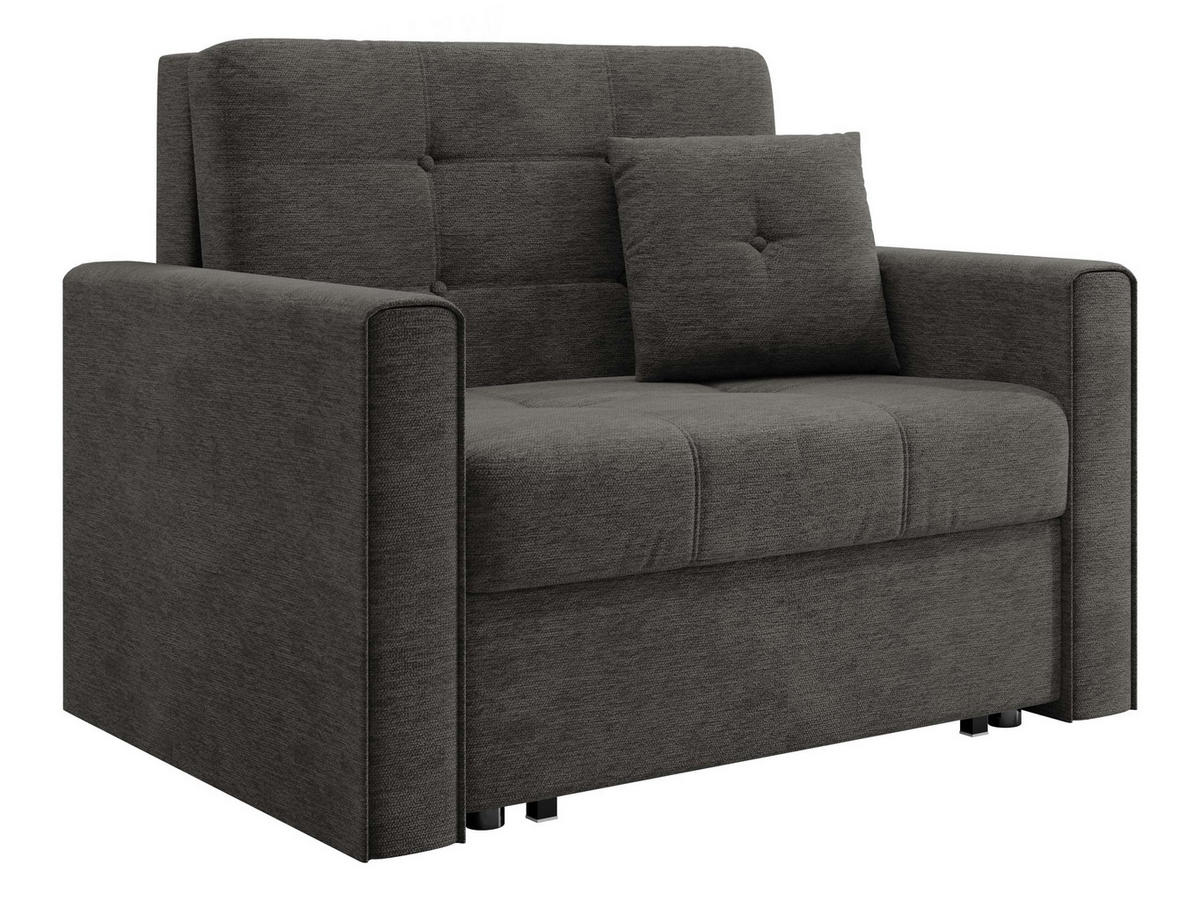 SCHLAFSOFA Viva Lux I - Dunkelgrau, Holz/Textil (103/85/98cm) - MIRJAN24