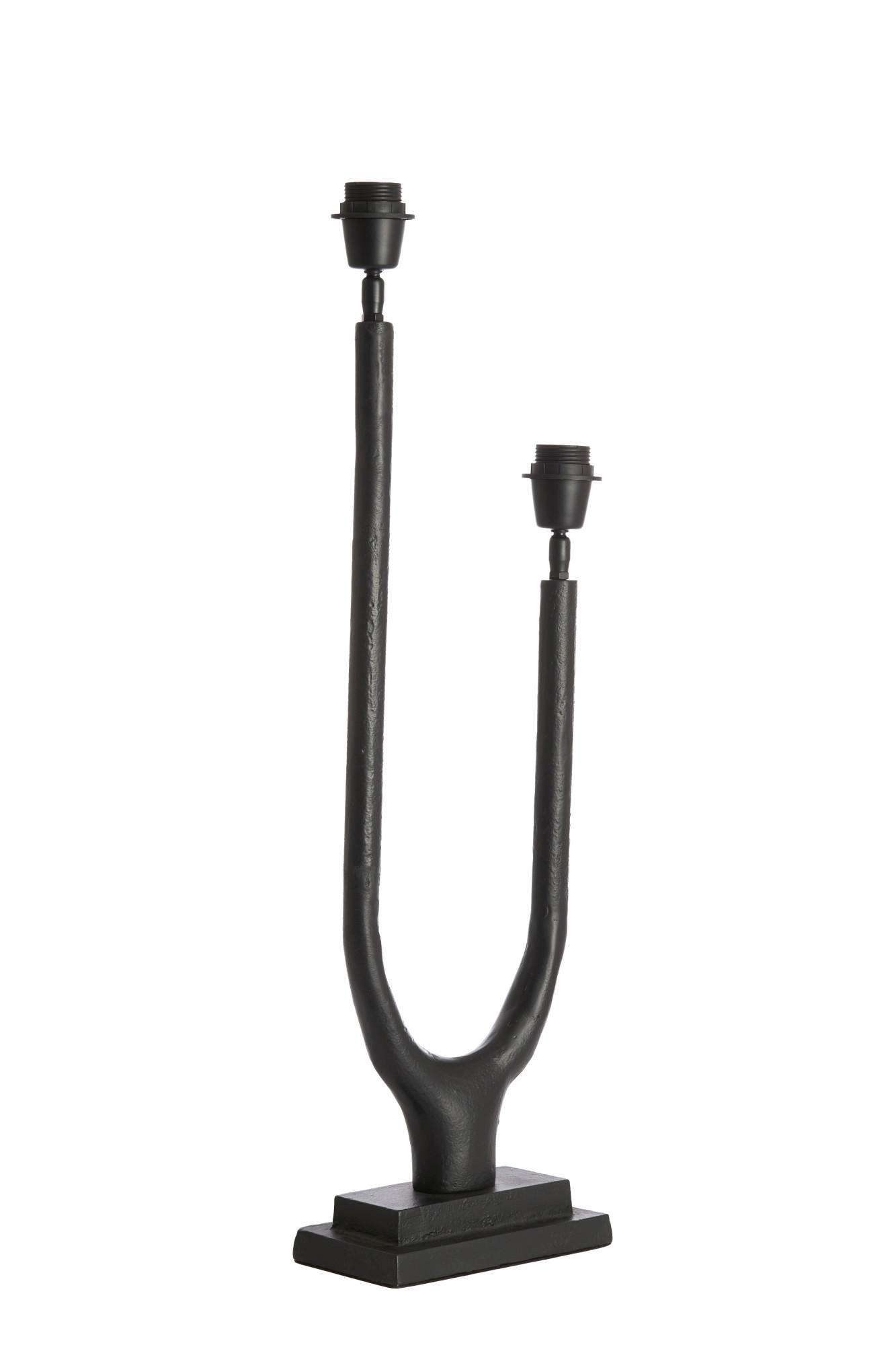 LAMPENFUSS Gavi Schwarz Ø20/65 cm - Schwarz, Metall (20/11/65cm) - Light & Living