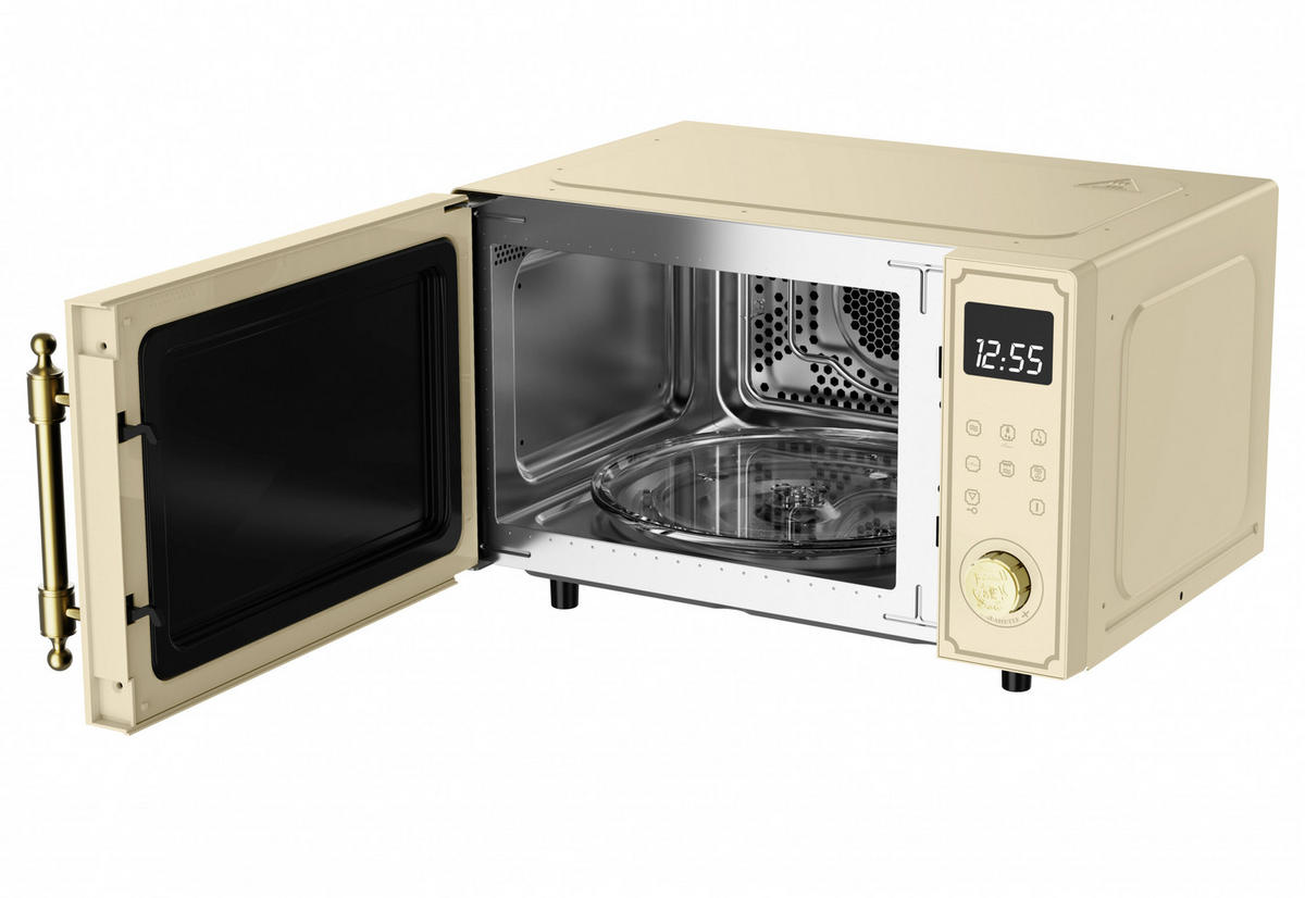 MIKROWELLE M 2530 ElfEm, 25L, Elfenbein, 25 Funktionen - Beige, Metall (51/30.3/41cm) - Kaiser Küchengeräte