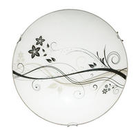 DECKENLEUCHTE - Multicolor, Glas (40/40/10cm) - Lumicom