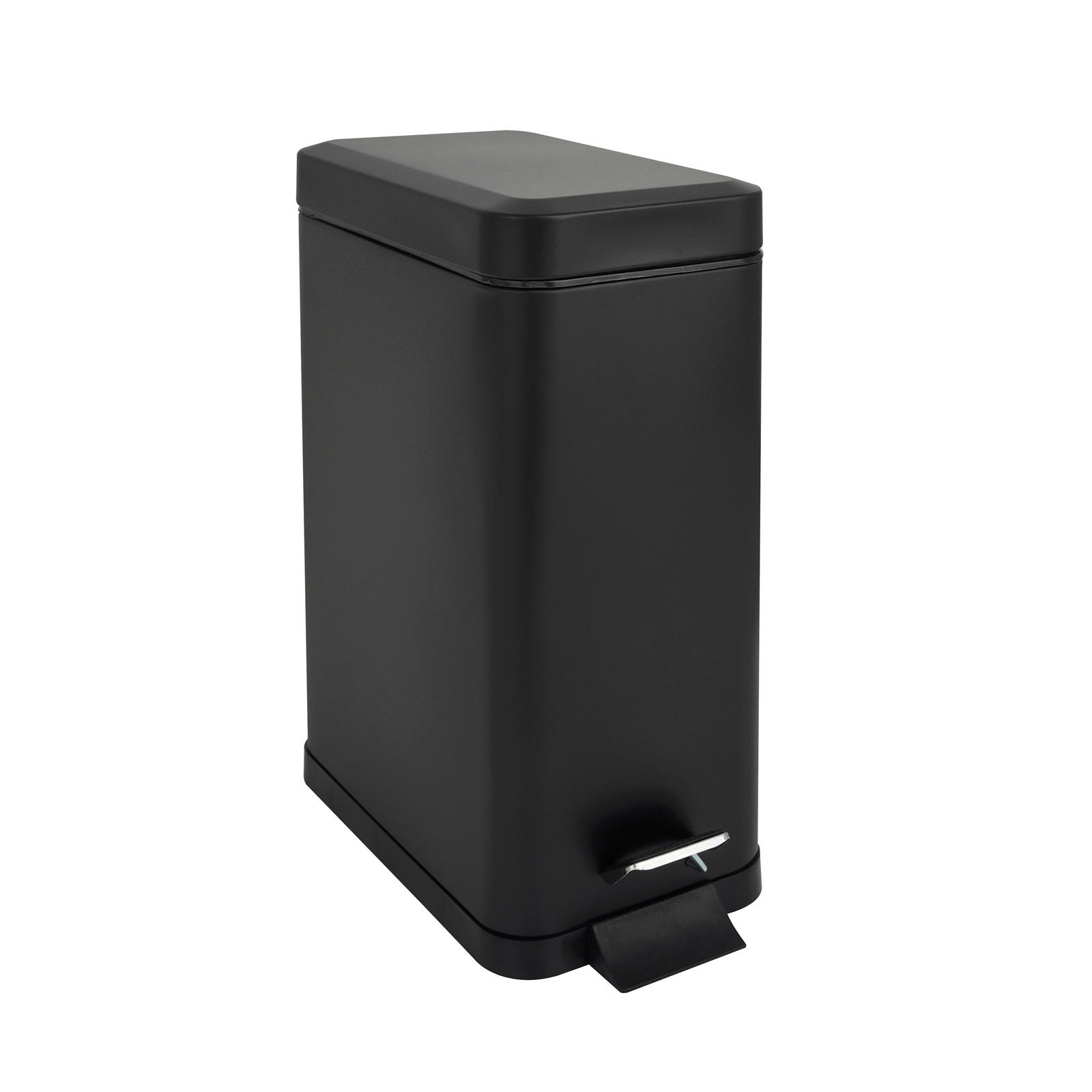 MÜLLEIMER STM10 10L Schwarz - Schwarz, Metall (16/39/34cm) - SVITA