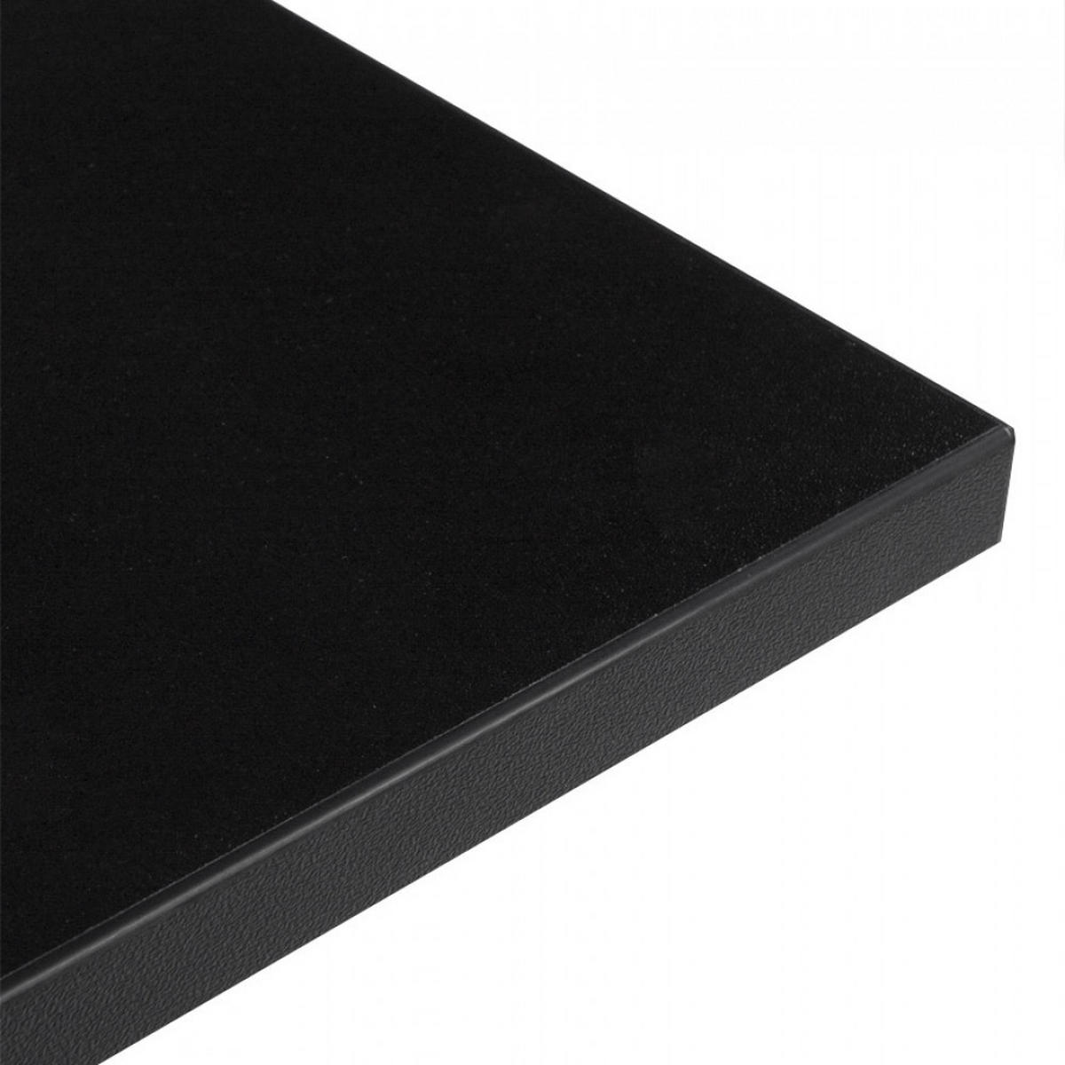 TISCHPLATTE Schwarz 80x80 cm - Schwarz, Holz (80/2/80cm) - AlterEgo