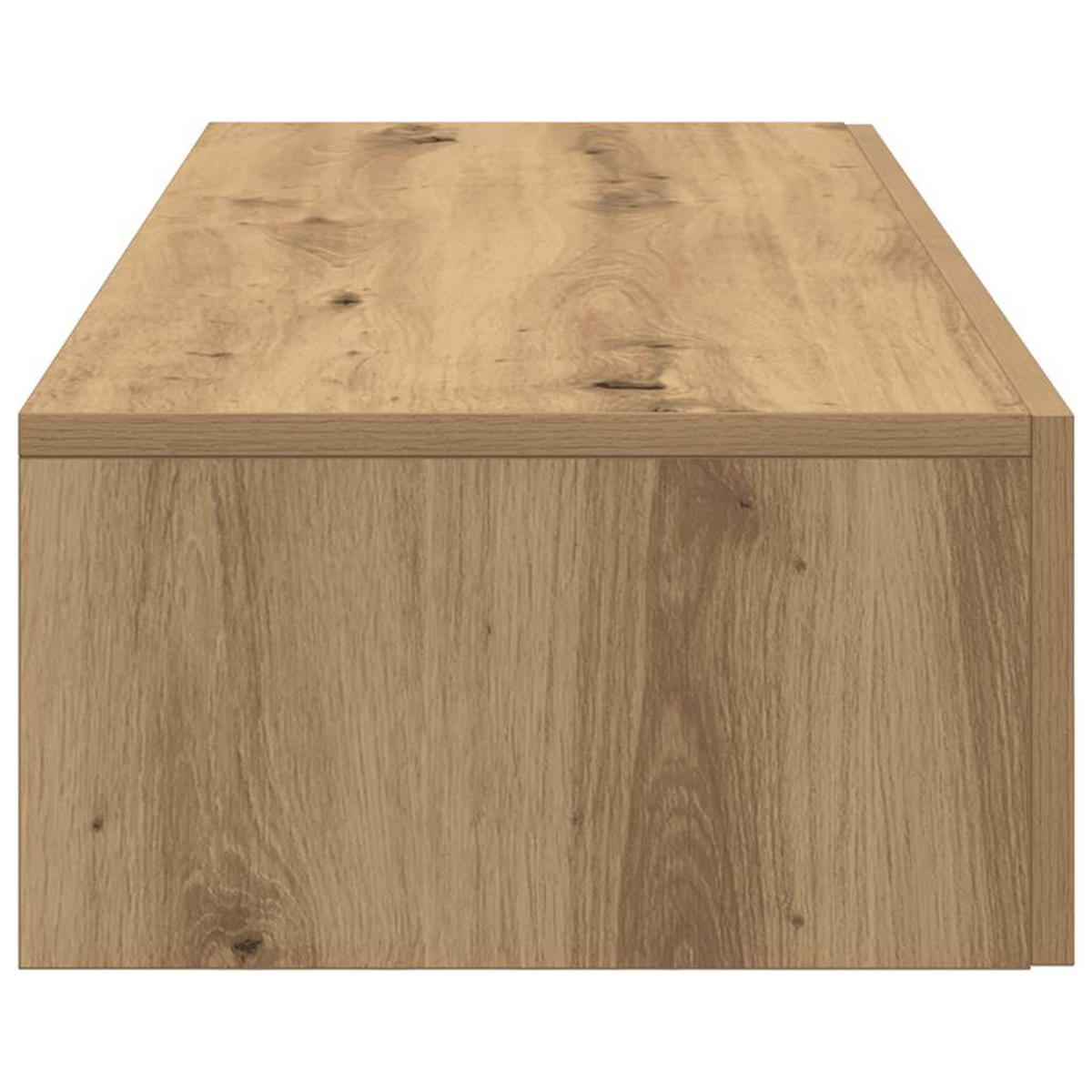 WANDREGAL Mit Schubladen Artisan-Eiche 60/26,5/15 Cm - Braun, Holzwerkstoff (26.5/15/60cm) - vidaXL