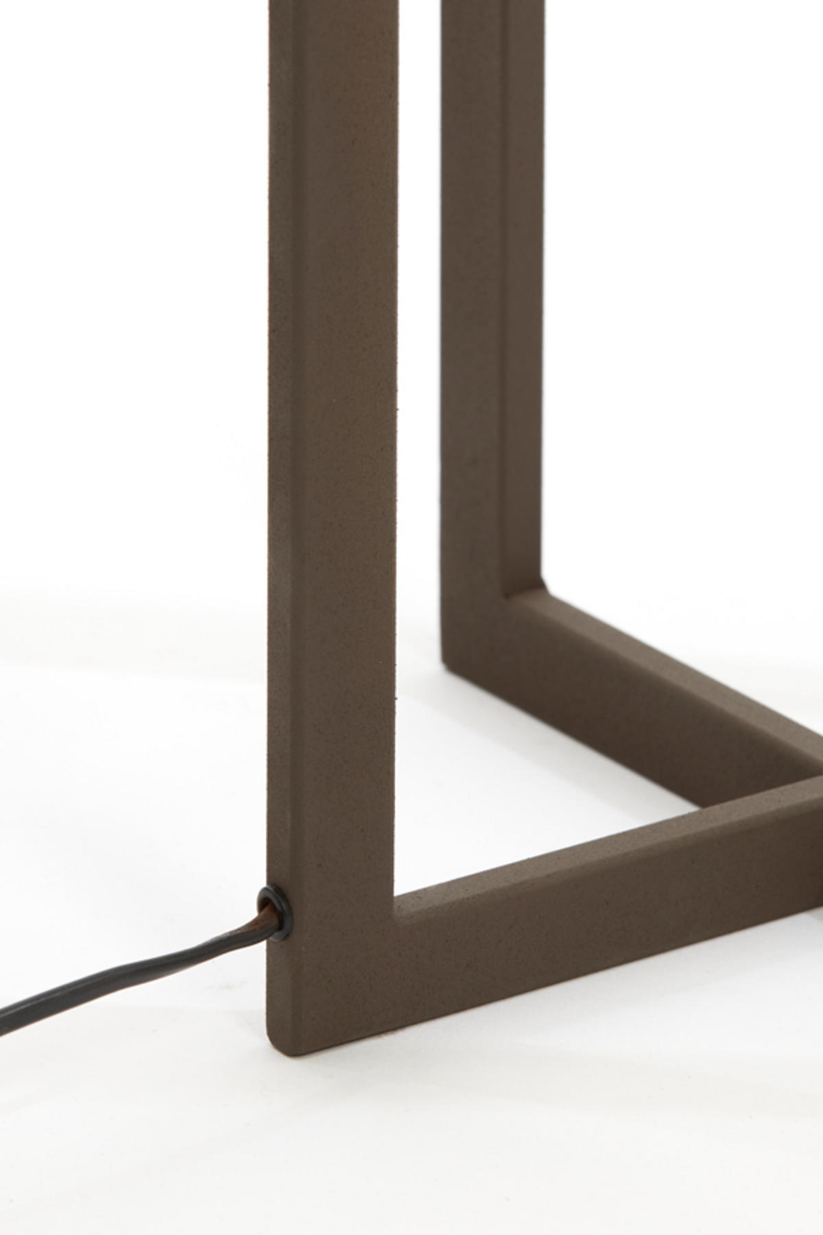 STEHLEUCHTE Mace Braun 30/30/140 cm - Braun, Metall (30/30/140cm) - Light & Living