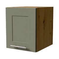 KLAPPHÄNGESCHRANK Oslo W4B/30 Reed Green Matt / Eiche Artisan 30 / 32,5 / 36cm - Eiche Artisan/Grün, Holz/Holzwerkstoff (30/36/32.5cm) - Feldmann-Wohnen
