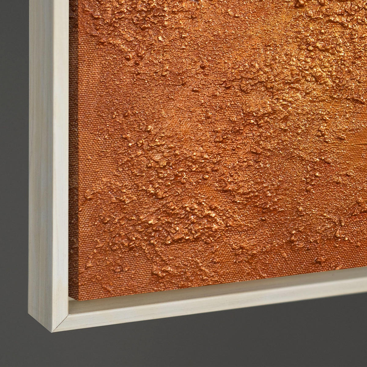 GEMÄLDE Harmonie der Formen Schattenfugenrahmen Beige 120x80 cm - Beige, Holz (120/80cm) - YS-art gallery