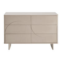 KOMMODE - 120 cm x 40 cm - holz - beige Delorina - Beige, Holz (120/81.3/40cm) - Vente-Unique