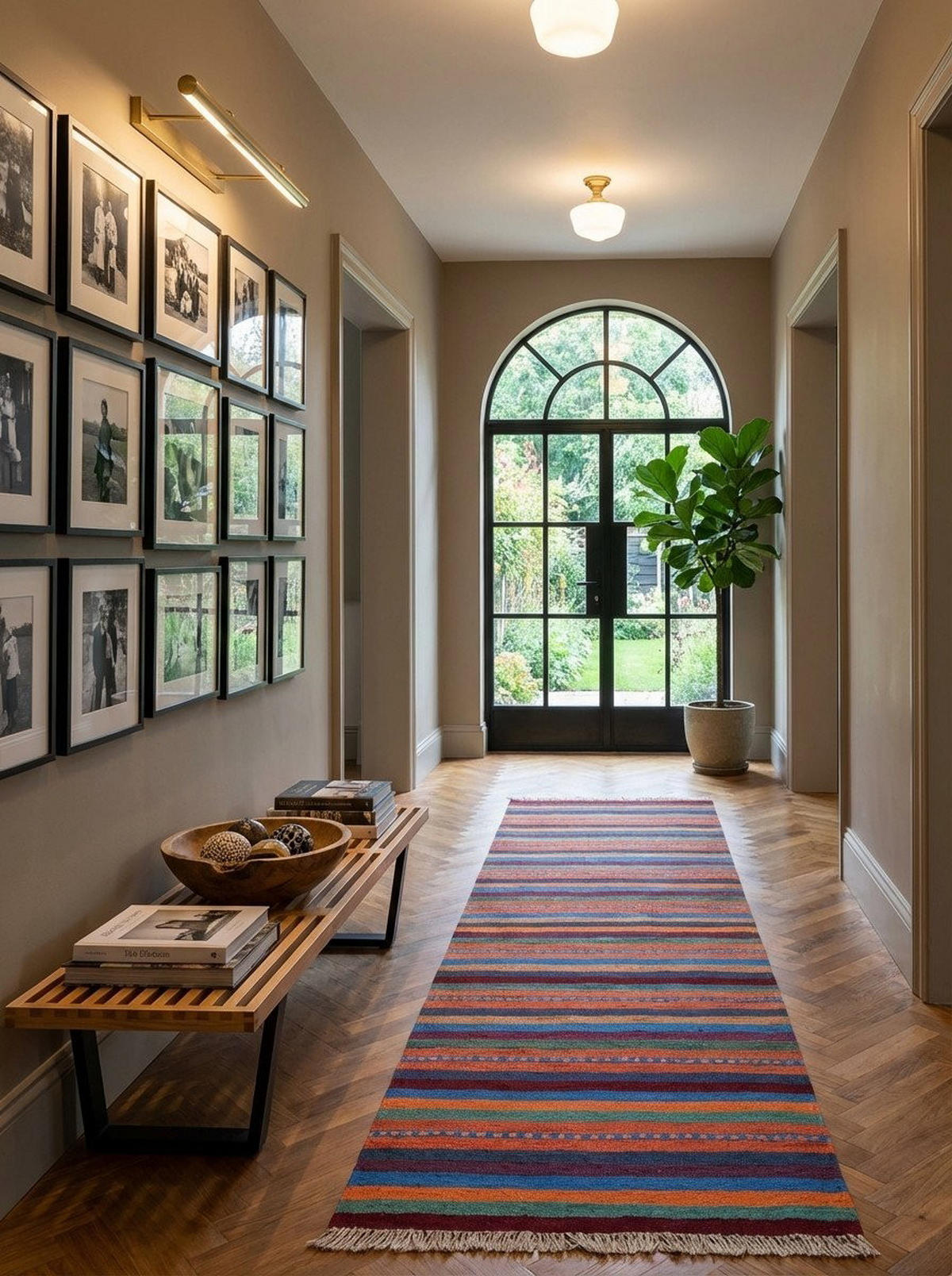 HANDWEBTEPPICH Kelim Gashgai Mehrfarbig 194/57 cm Schurwolle - Multicolor, Textil (57/194cm) - Looma