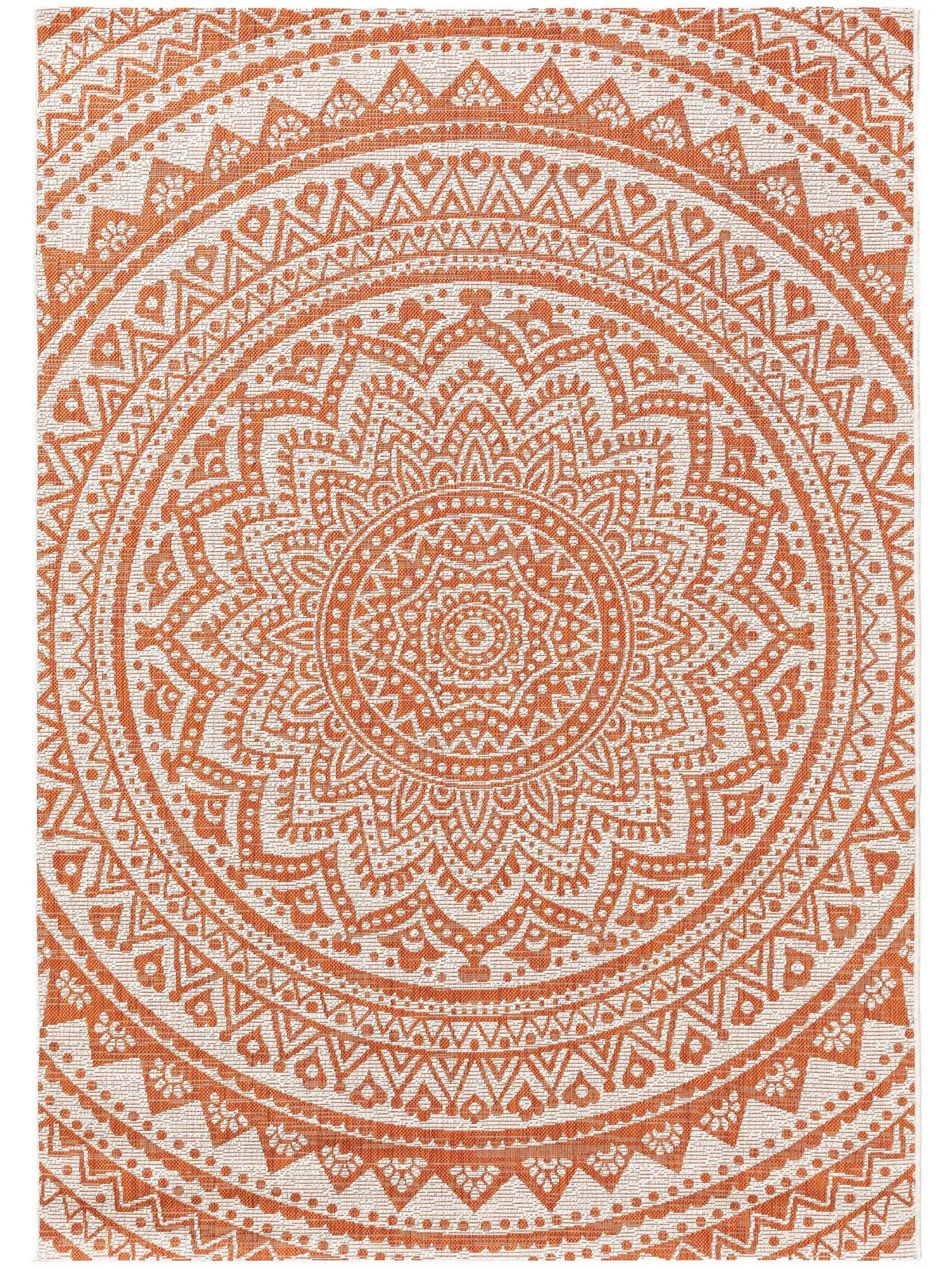 OUTDOORTEPPICH Cleo Orange 300x400 cm - Orange, Kunststoff/Textil (300/400cm) - benuta Nest