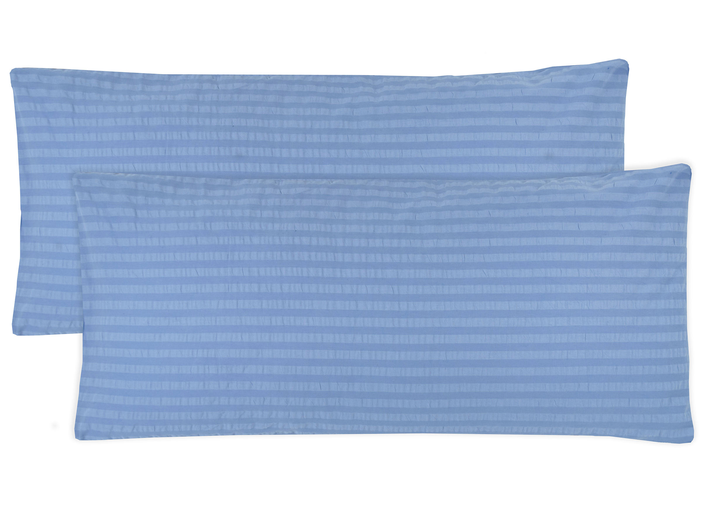 KISSENBEZUG, 2er-Set, 40x80 cm, 100% Baumwolle, Blau - Hellblau, Textil (40/80cm) - Zollner