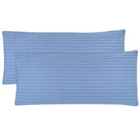 KISSENBEZUG, 2er-Set, 40x80 cm, 100% Baumwolle, Blau - Hellblau, Textil (40/80cm) - Zollner