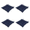 SITZKISSEN Panama 46/46 cm 4er-Set - Blau, Textil (46/5/46cm) - Madison
