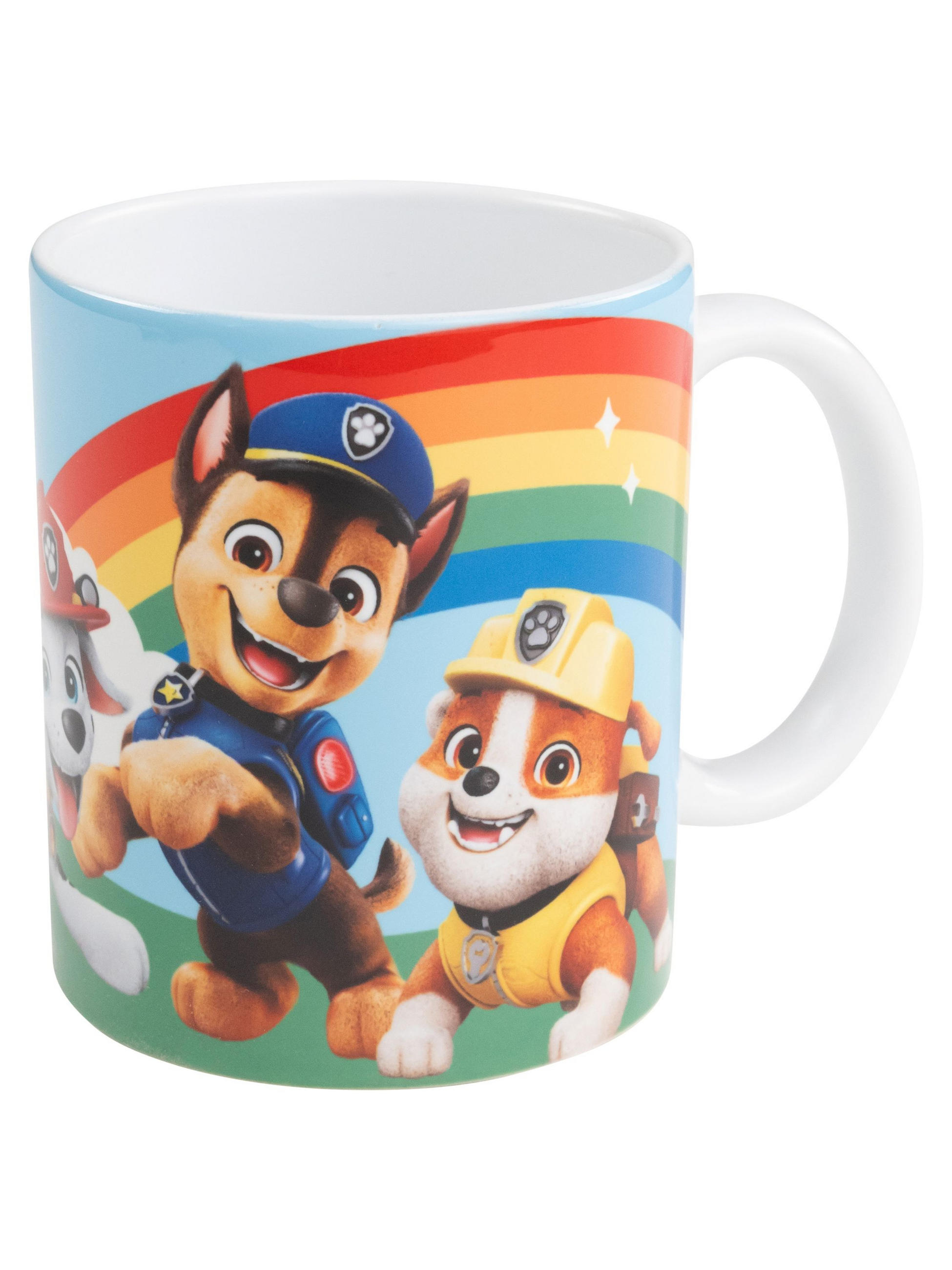BECHER Paw Patrol Regenbogen Keramik Mehrfarbig 320 ml - Multicolor, Keramik (0.32L) - Paw Patrol