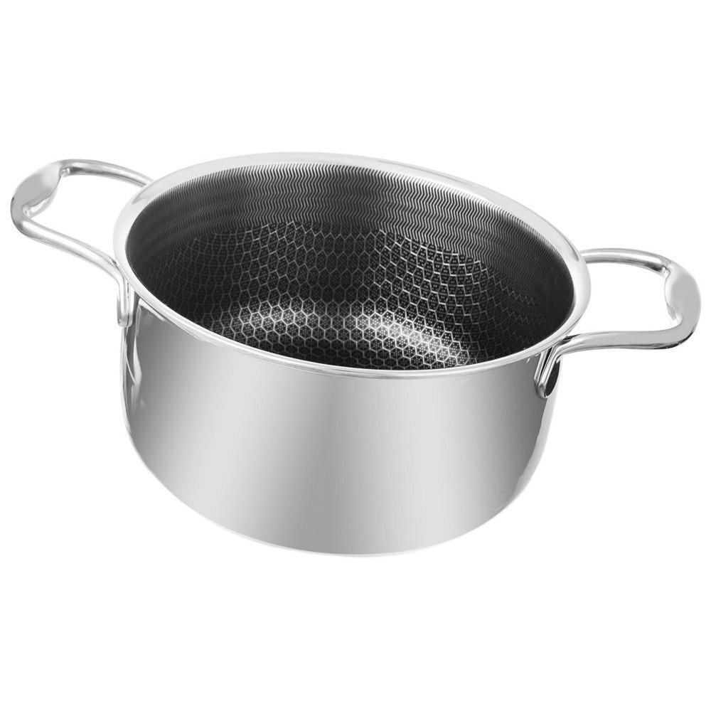 HYBRIDTOPF Cookcell mit Antihaftbeschichtung silber - Silberfarben, Metall (4.8cm) - Orion 