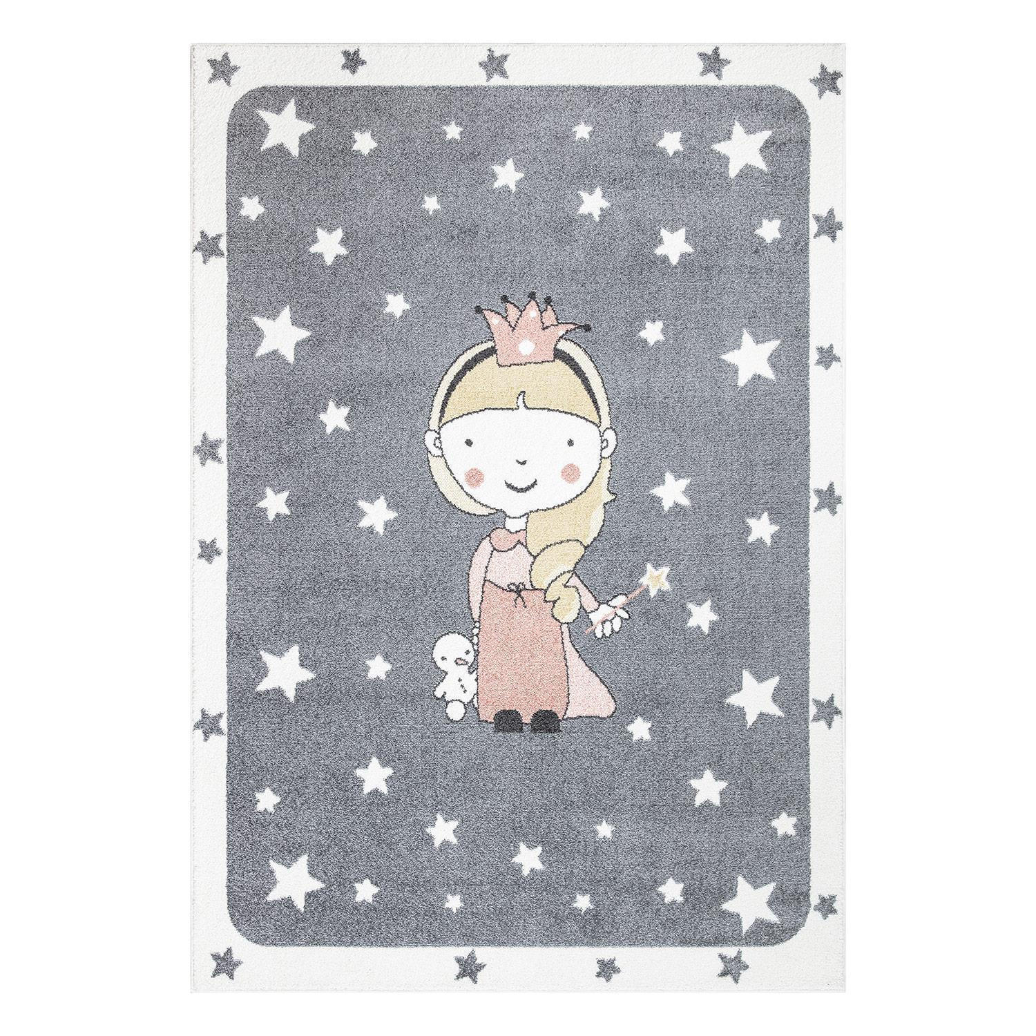 KINDERTEPPICH Anime 893 Grau 160x230 cm - Grau, Textil (160/230cm) - carpet city