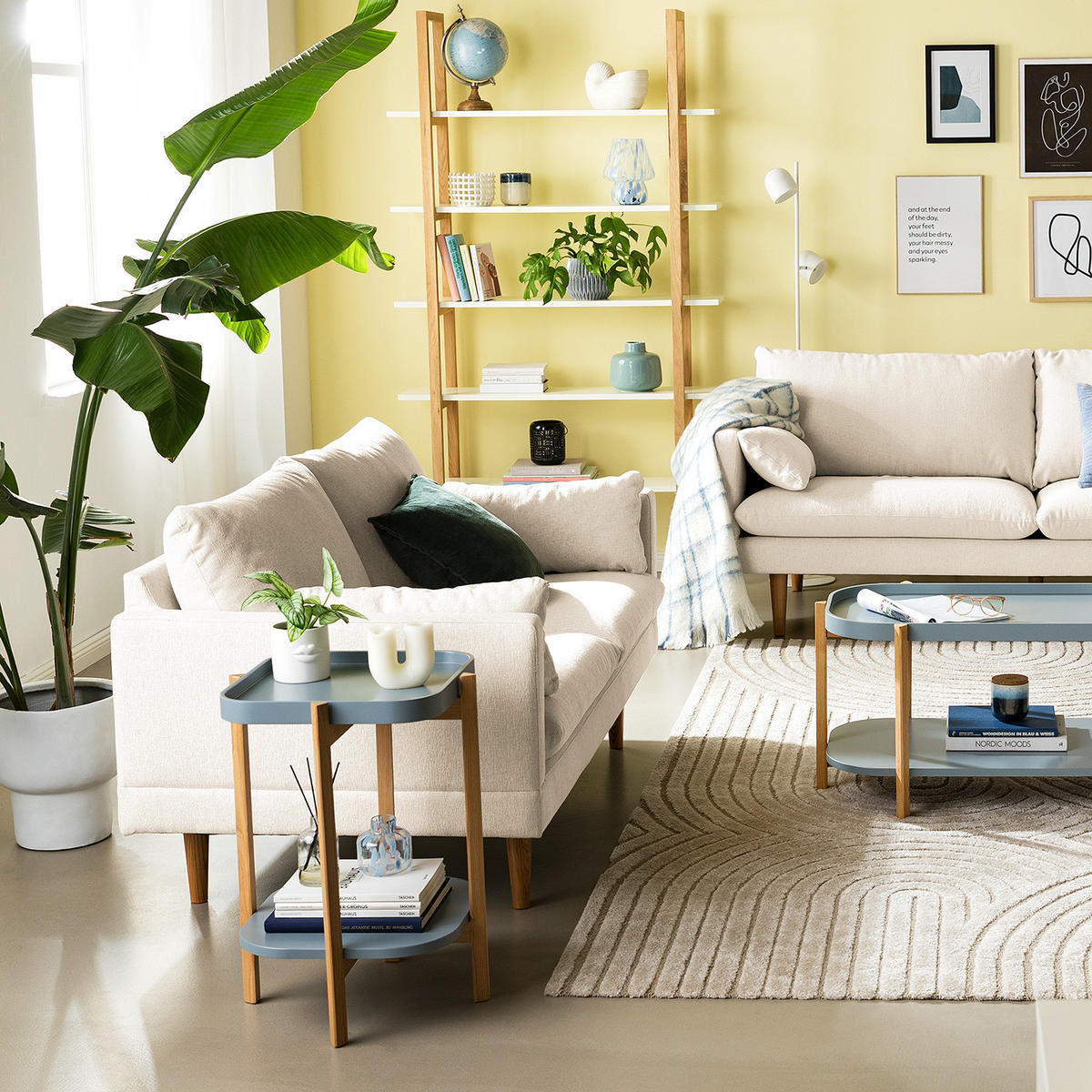 BÜCHERREGAL - Eiche teilmassiv, Weiß / Eiche - Weiß, Holzwerkstoff (110/190/28cm) - home24