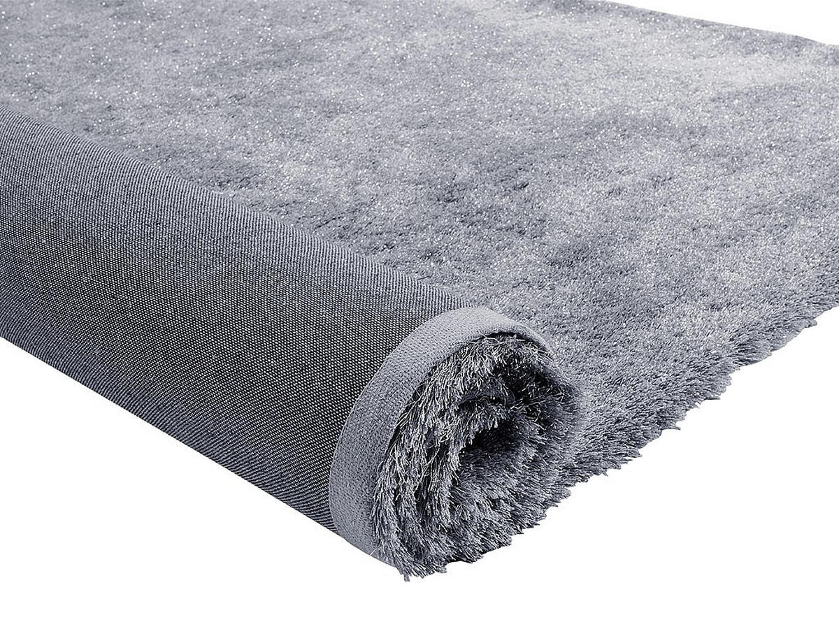 WOHNZIMMERTEPPICH - 230 cmcm x 160 cmcm - Stoff - Silberfarben - GLITTER - Silberfarben, Textil (230/160cm) - Vente-Unique