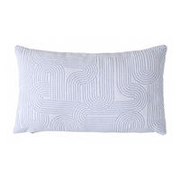 KISSEN Kiko indigoblau 30 x 50 cm - Dunkelblau, Textil (30/50cm)