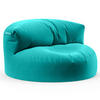 INDOOR OUTDOOR SITZSACK Lounge Sofa - Türkis, Textil (90/50/50cm) - Green Bean