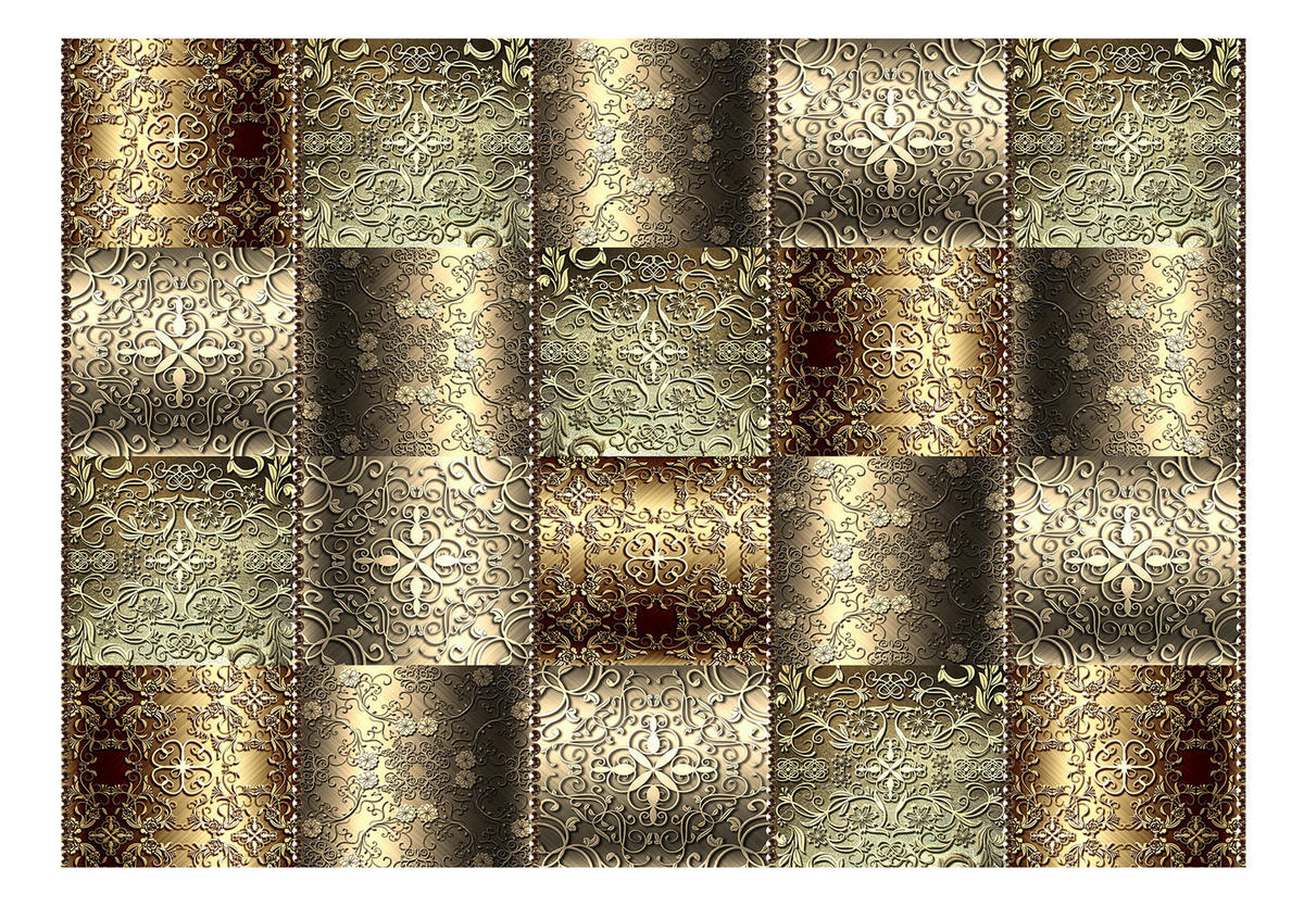 VLIESTAPETE Gold 250/175 cm - Goldfarben, Textil (250/1cm) - KUNSTLOFT