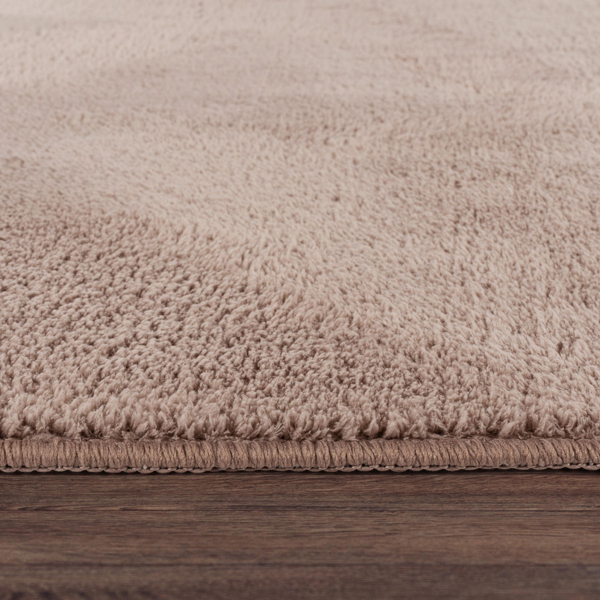 KURZFLORTEPPICH 140/200 cm Cadiz 630 - Taupe, Textil (140/200cm) - Paco Home