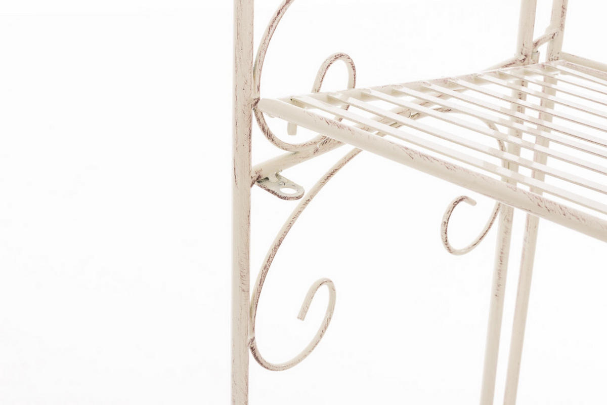 REGAL Lenna antik-creme - Naturfarben, Metall (60/160/30cm) - TPFGarden